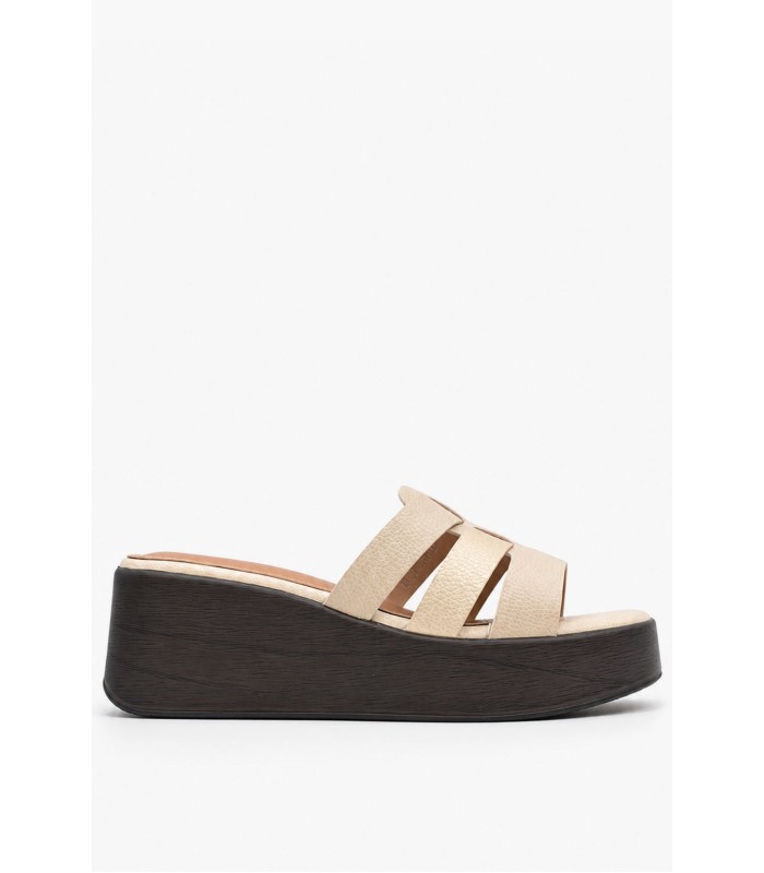 Μπεζ flatform με φάσες