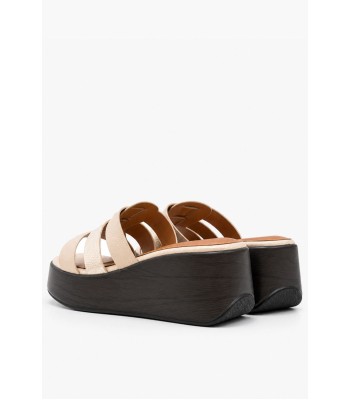 Μπεζ flatform με φάσες