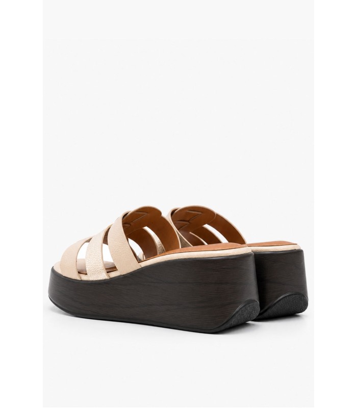 Μπεζ flatform με φάσες