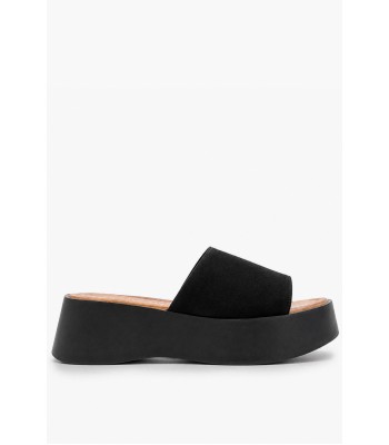 Μαύρο flatform με ανατομικό πάτο