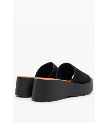 Μαύρο flatform με ανατομικό πάτο