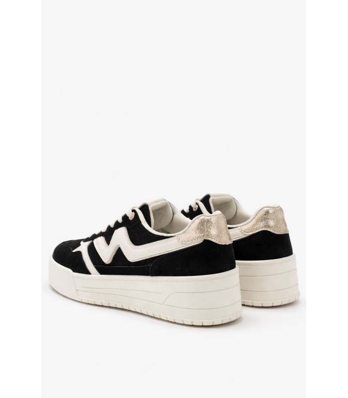 Μαύρο sneaker με λευκές λεπτομέρειες