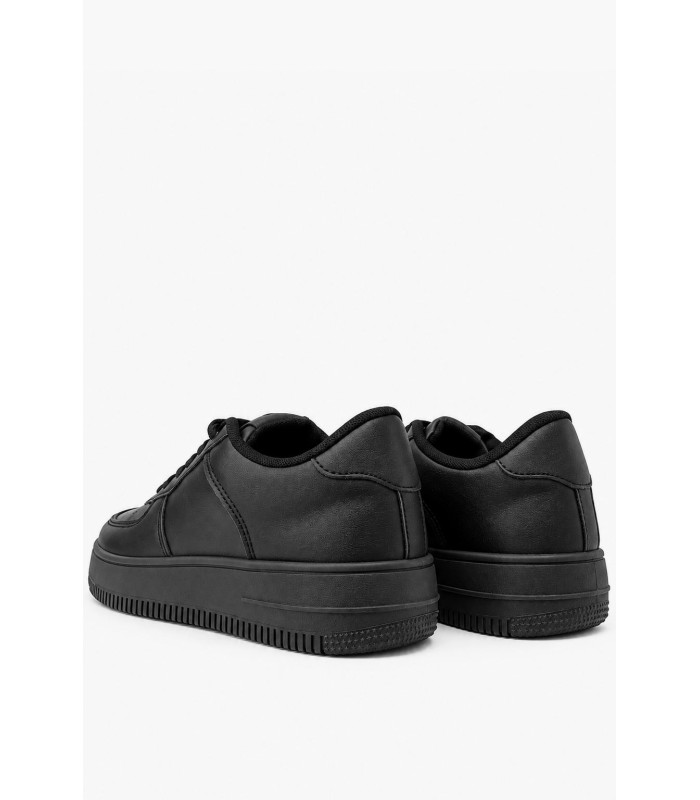 Μαύρα sneakers με χοντρή σόλα
