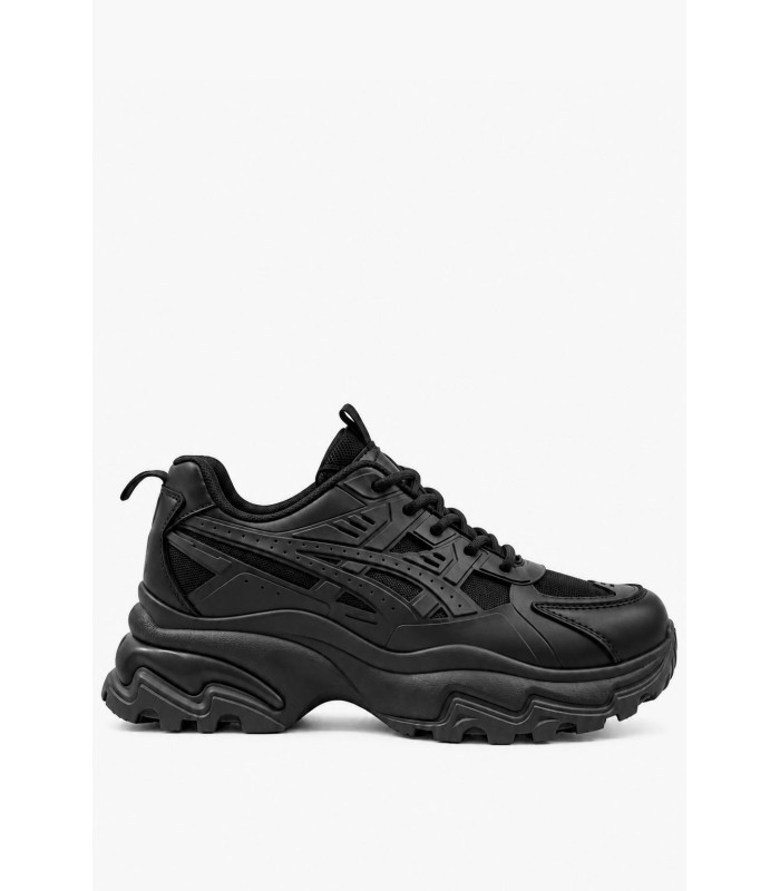 Μα΄υρο γυναικείο chunky sneaker
