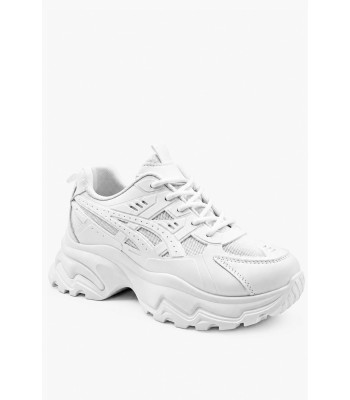Λευκό γυναικείο chunky sneaker