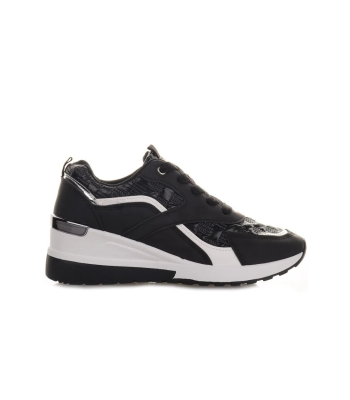 Μαύρα Sneakers με υπερυψωμένη σόλα 