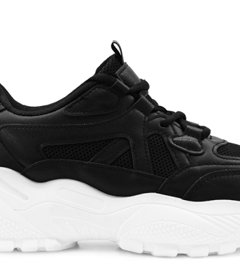  Chunky sneakers σε μαύρο χρώμα