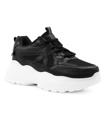  Chunky sneakers σε μαύρο χρώμα