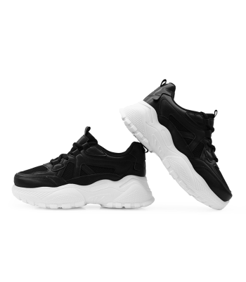  Chunky sneakers σε μαύρο χρώμα