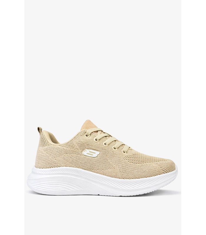 Μπεζ sneaker με mesh υφή