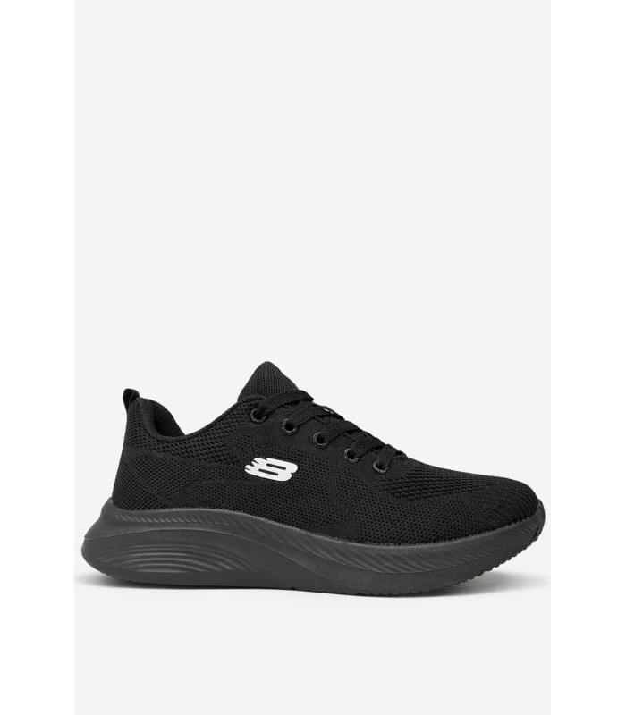 Μαύρο sneaker με mesh υφή