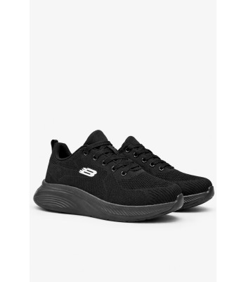 Μαύρο sneaker με mesh υφή