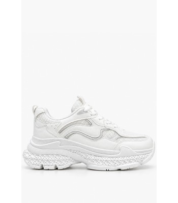 Λευκά chunky sneakers