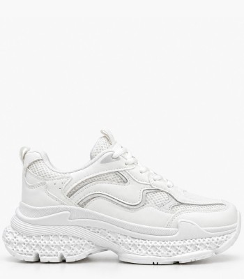 Λευκά chunky sneakers