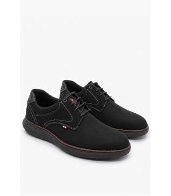 Μαύρα ανδρικά casual παπούτσια με comfort σόλα
