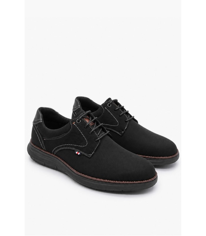 Μαύρα ανδρικά casual παπούτσια με comfort σόλα