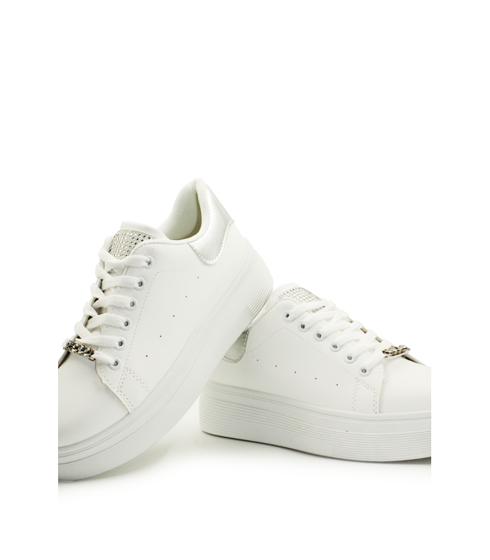 Δίσολα sneakers με ασημί λεπτομέρειες 