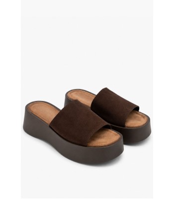 Καφέ flatform με ανατομικό πάτο