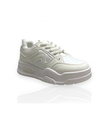 Γυναικελια sneakers σε λευκό χρώμα με αερεόσολα