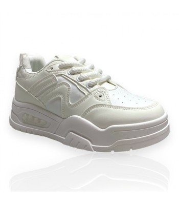 Γυναικελια sneakers σε λευκό χρώμα με αερεόσολα
