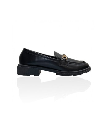 Γυναικεία loafers σε μαύρο χρώμα