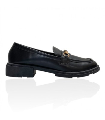 Γυναικεία loafers σε μαύρο χρώμα