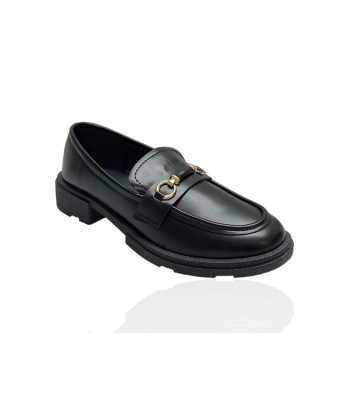Γυναικεία loafers σε μαύρο χρώμα