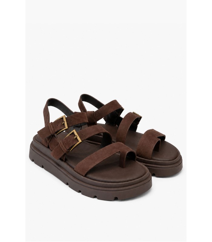 Καφέ flatform με ανατομικό πάτο και διπλές αγκράφες