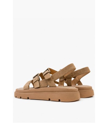 Χακί flatform με ανατομικό πάτο και διπλές αγκράφες