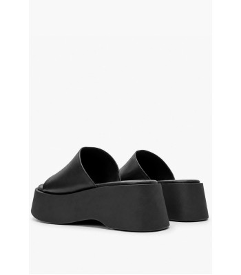 Μαύρο flatform με chunky σόλα